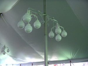 4 globe chandelier light