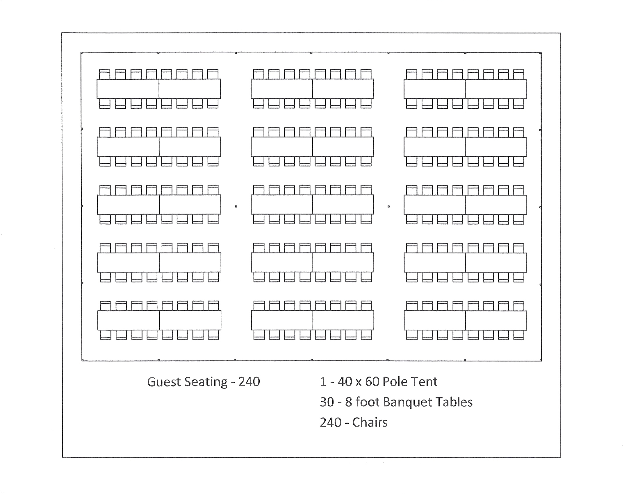 Tent Seating Chart